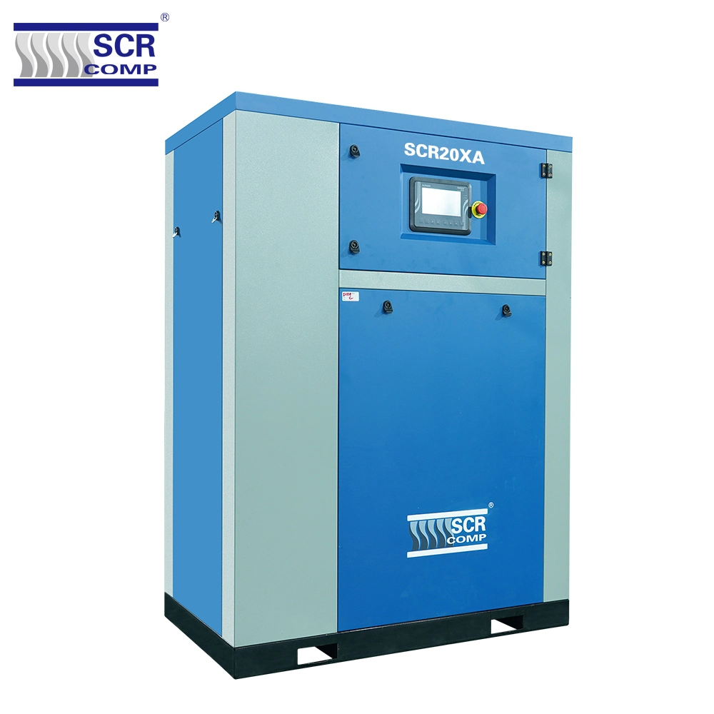 Oil Free Scroll Air Compressor (SCR20XA Series) with Anest-Iwata Airend Design for Food Industry