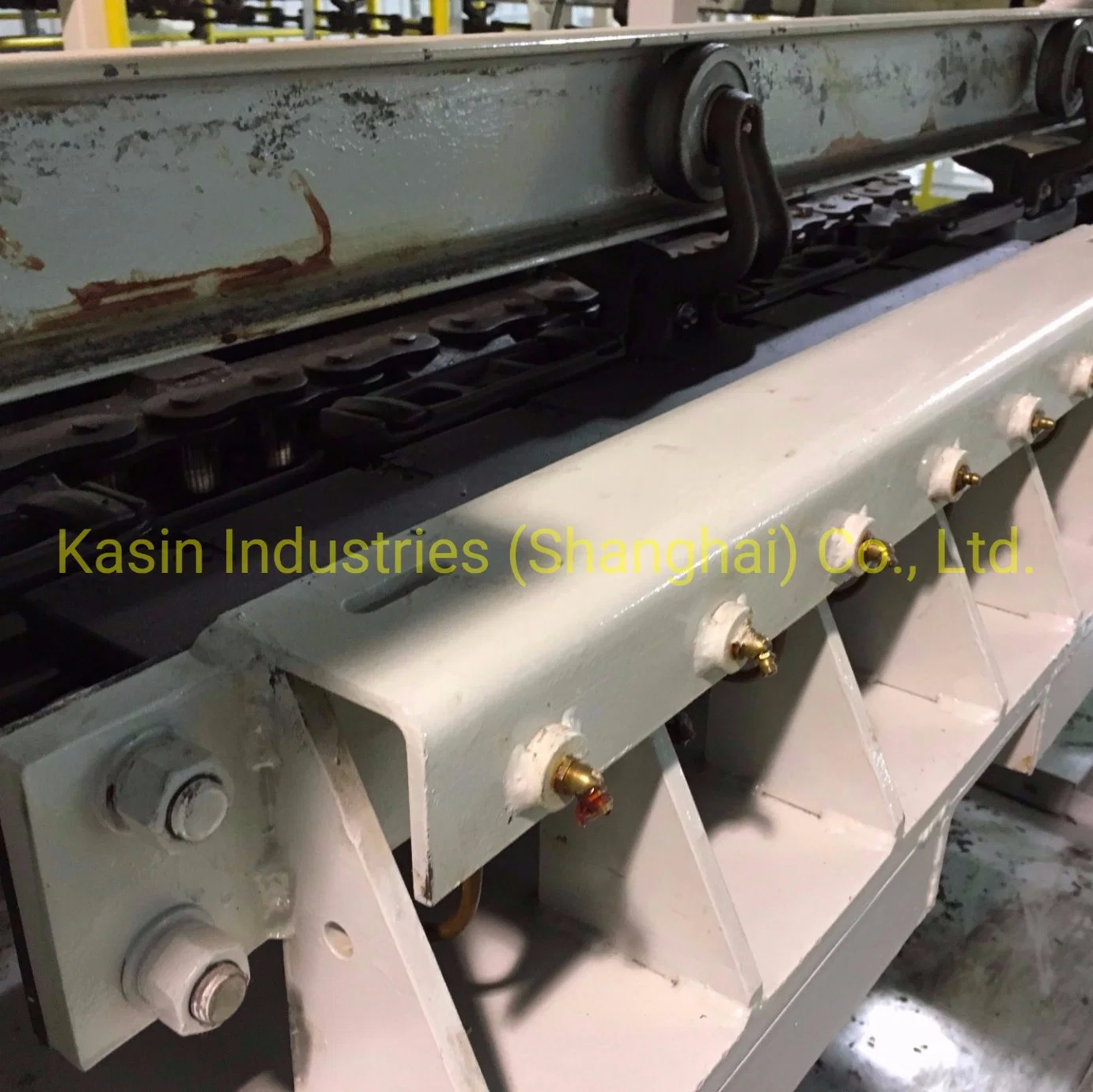 Kasin Industries Monorail Conveyor System for Painting and Transmission