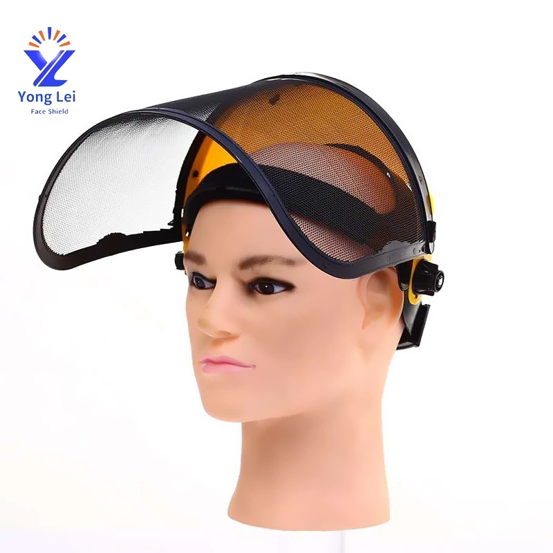 Hve001 Industrial Mesh Visors Forestry Safety Helmet Kits with Hearing Protection System