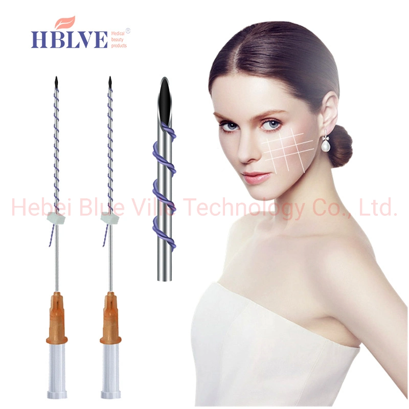 Factory Price Micro Cannula Needle Tornado Screw Cog Pdo Thread for Face Lifting