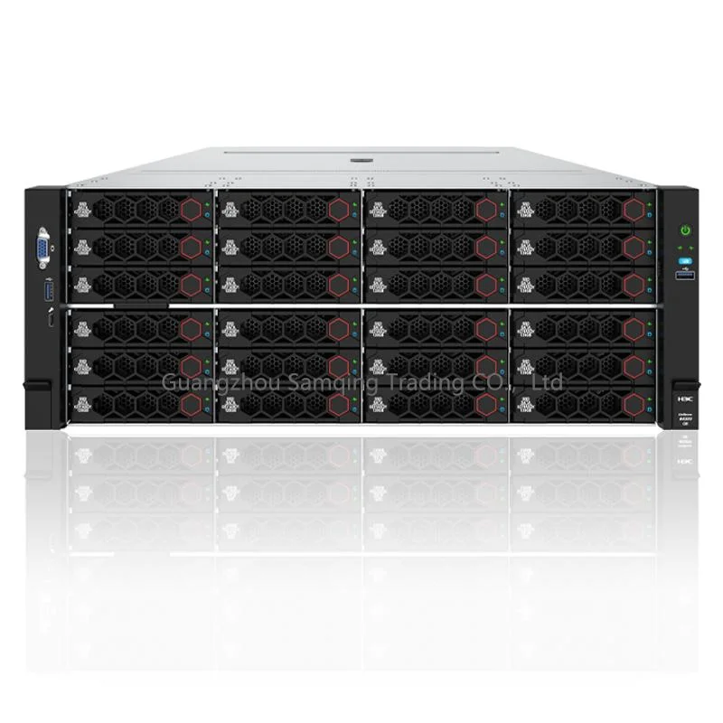 وحدة تخزين جديدة H3C R4300g5 4U Rackserver Intel2CPU ذات تكلفة كبيرة الخادم