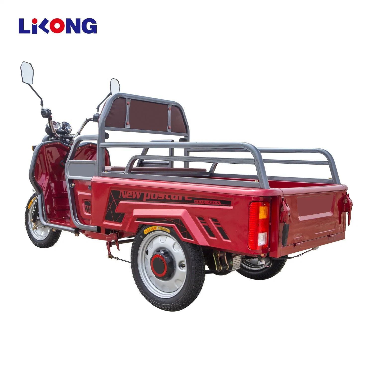 2021 New Design High Speed Gasoline Motorcycle for Cargo, Petrol Three-Wheeler Tricycle