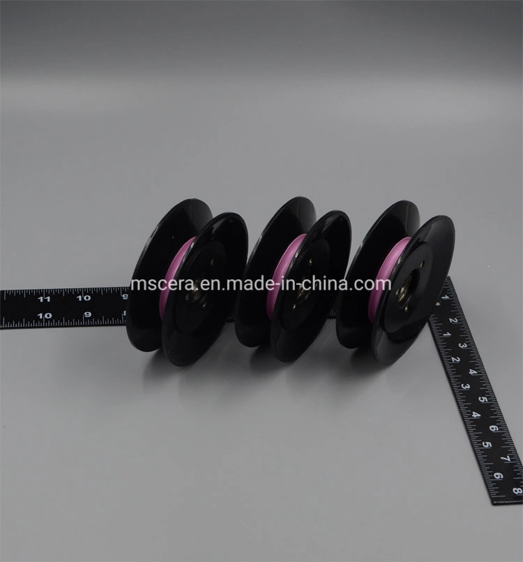 Flanged Plastic Pulley Yarn Tension Pulley Wire Guide