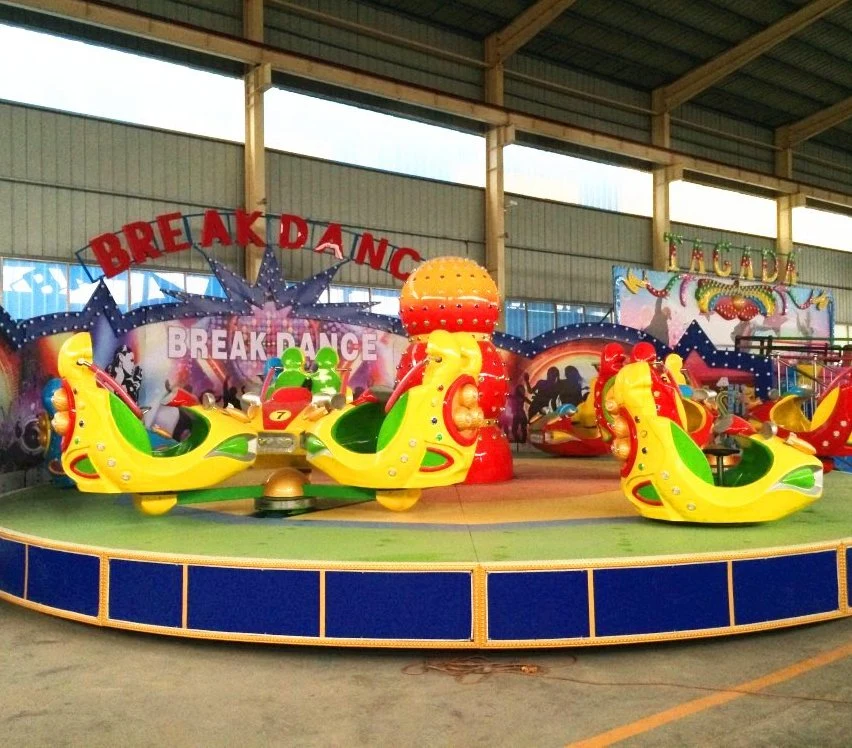 Thrilling Rotating Rides Amusement Popular Thunderbolt Turntable Rides