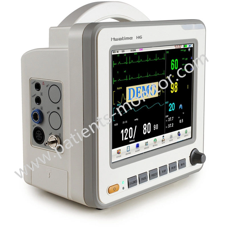 Hwatime Ht6 Modular Patient Monitor Used Medical Device in Good Working Condition