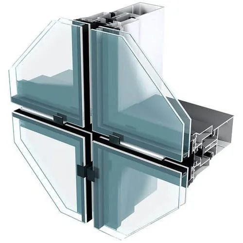 Building Construction Modern Reflective Sliding Window Glass Aluminium Curtain Wall