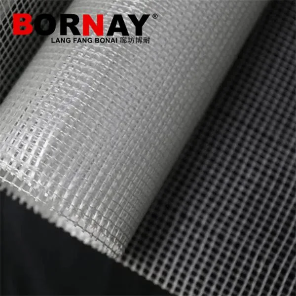 Langfang Bonai Flame Retardant Heat Insulation Fire Resistance High Temperature Composite Aluminum Foil Glass Fiber Cloth Mesh Finished Product