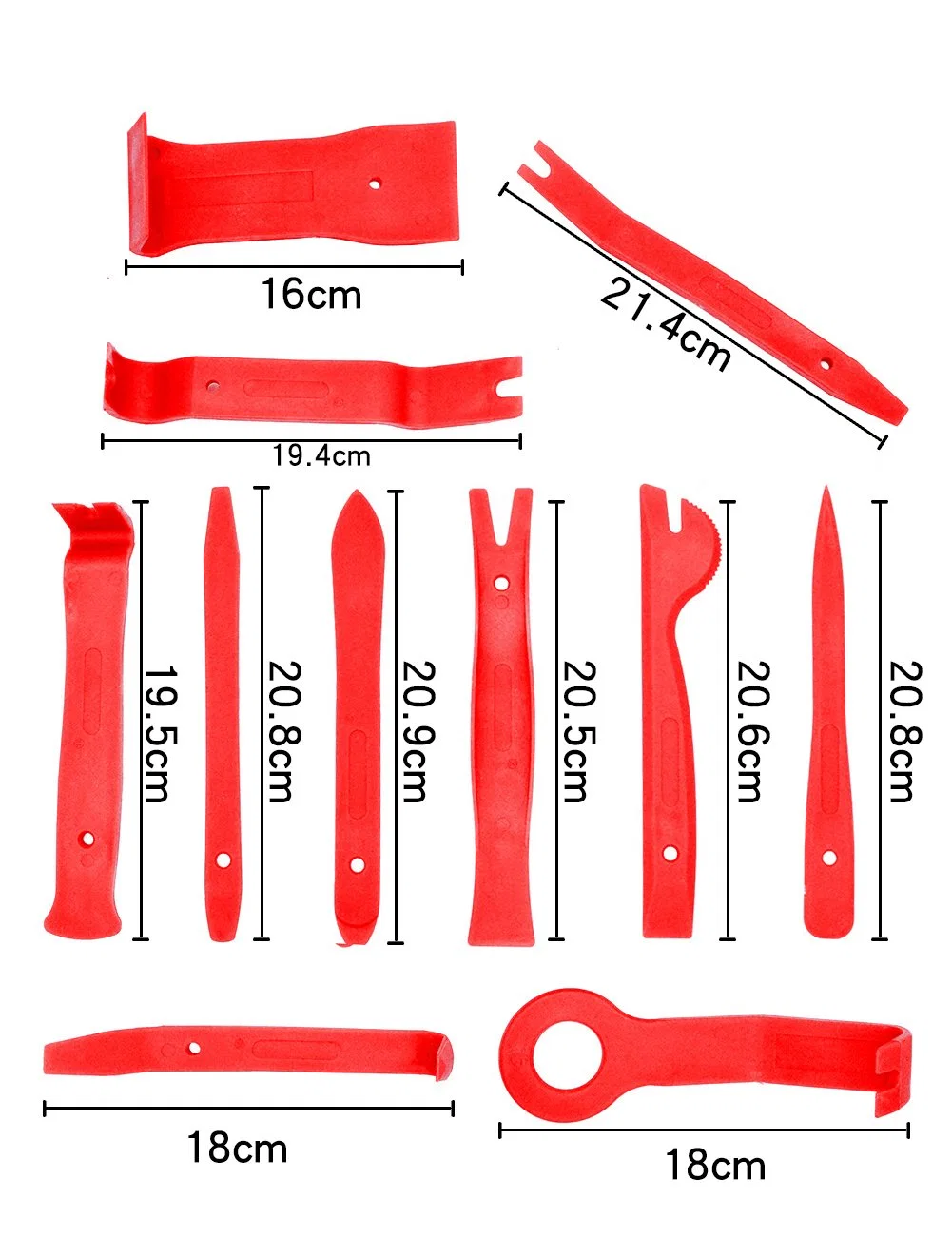 13PCS Carro Remoção do Painel de Ferramentas de Remoção de abraçadeiras de nylon plástico conjuntos de ferramentas manuais