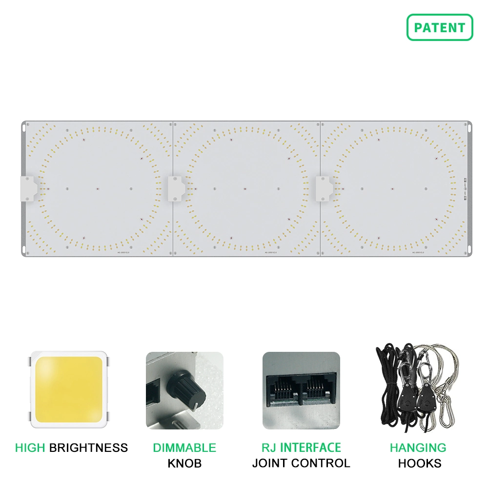 New 100W 200W 300W Full Spectrum LED Grow Panel Light High Lumen with High Yields for Horticulture Plant