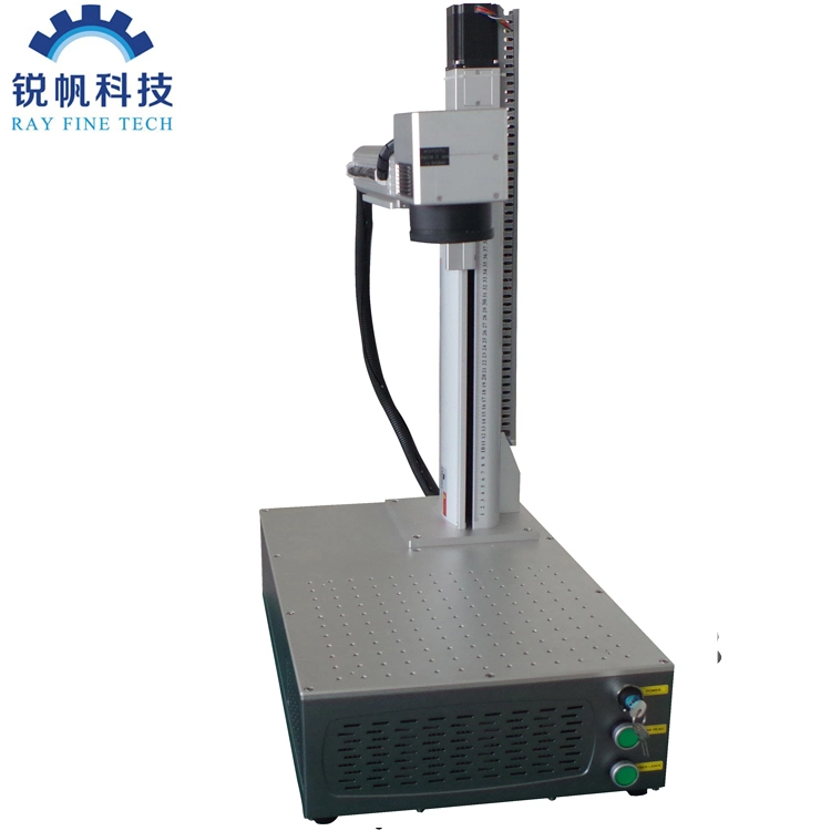 Portable Color Fiber Laser Marking Machine, Marking Color on Stainless Steel, Mopa Laser Marking Machine