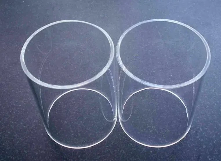 Mstoney Customized Transparent Quartz Tube Fused Silica Tube High Quality Quartz Tube