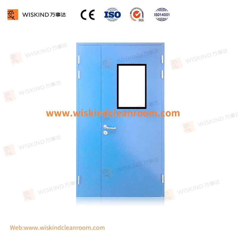 Wiskind Air Purification System/Cleanroom E- Class Steel Cleanroom Door for Food/Pharmaceutical Industry/Hospital/Ot/Operation Theater Certificated by ISO 9001