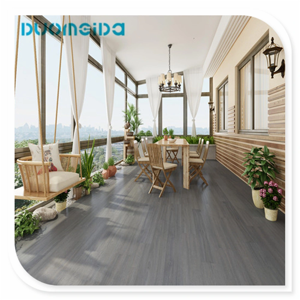 5mm Wooden Waterproof Fireproof Spc Click Vinyl Plank Flooring