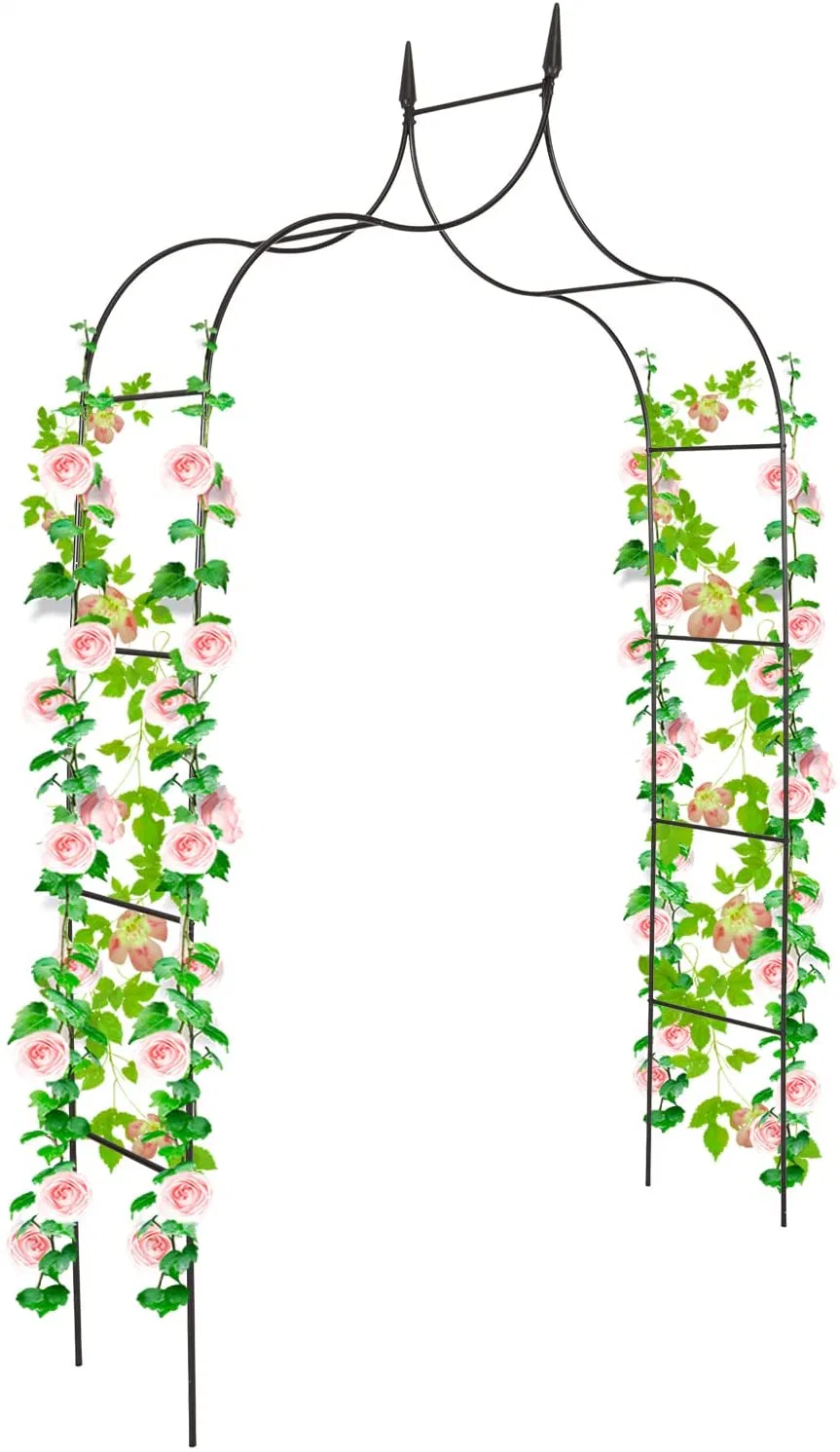 قوس الزفاف الشهير Iron Pergola Rose Arch Garden