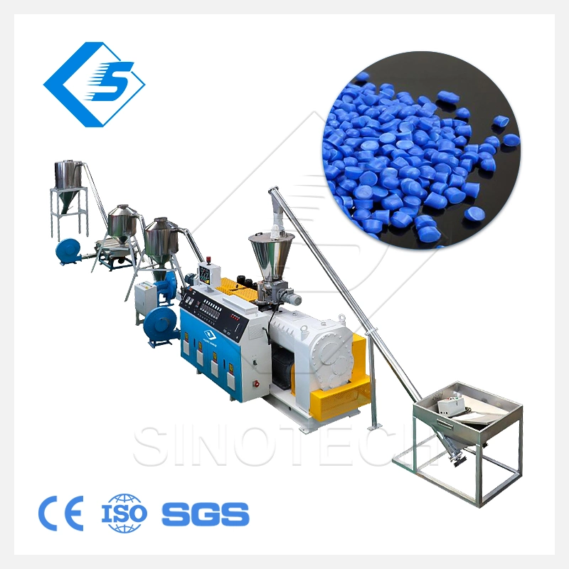 Jiangsu China Abfall PVC Flocken Granulat Granulierung Granulator Maschine mit Advanced Technology Wasser Ring Cutter Pelletizer