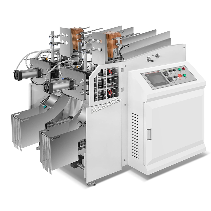 Caja de papel de alta velocidad máquina de formación de cajas de almuerzo máquina de fabricación