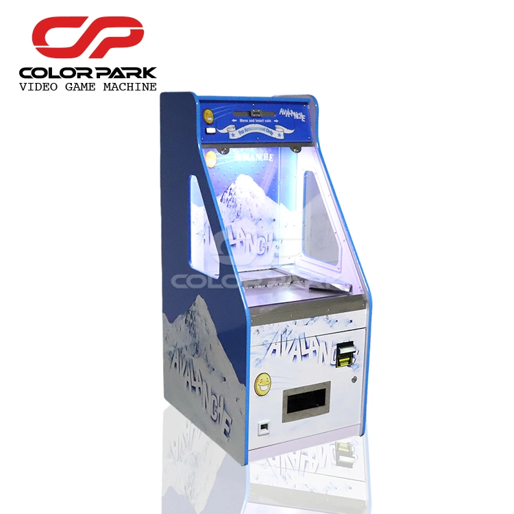 Amusement Equipment Mini Euro Arcade Redemption Casino Coin Operated Games Manufacturers Table Top Bonus Coin Pusher Game Machine