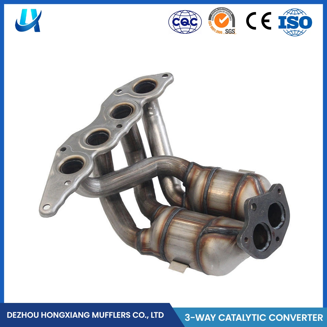 Hongxiang Omv Hot Metal Carrier China High-Performance Universal Three Way Catalytic Converter Manufacturing Wholesale Low Noise Catalytic Converter Catalysts