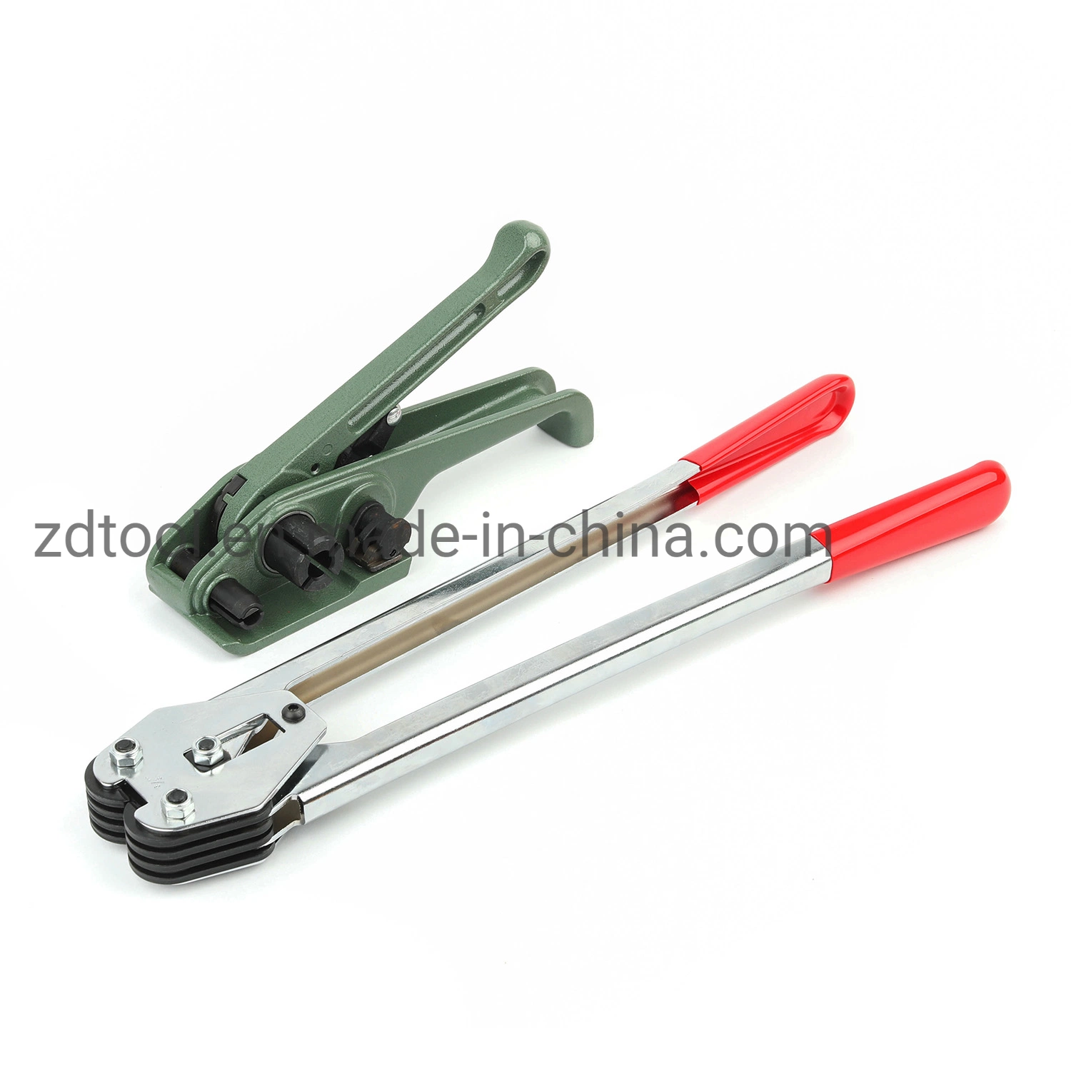 Combination Manual Packing Tools for PP/Pet Band Strapping Machine Hand Held Plastic Belt Wrapping with Fasteners Buckle