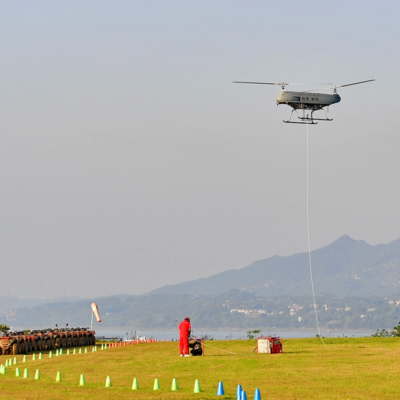 100kg Payload la entrega de larga distancia de la cámara de vigilancia Industrial Uav Drone Helicopter