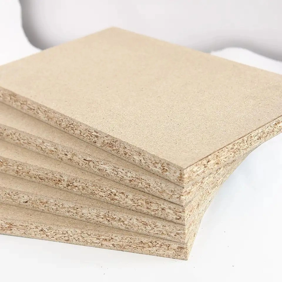 Reasoonable High-Quality 9.0~25mm Melamine Faced Chipboard /Particle Board