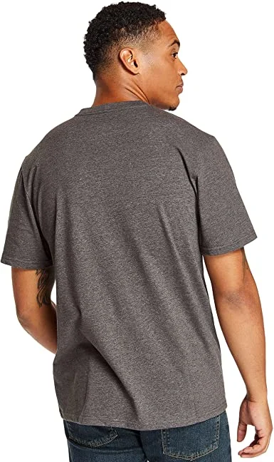 Men's Hiped Fabric Round Neck Short-Sleeved Shirt