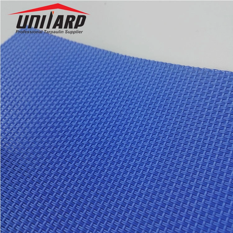 Anti-UV PVC Mesh Tarp Fabrics for Awning Window Blinds Shutters Roller Shades