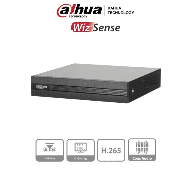 Dahua 8 Channel 8 CH 4 CH Penta-Brid Analog Security 1080P Lite 1u Digital Video Recorder NVR DVR Xvr1b08h-I