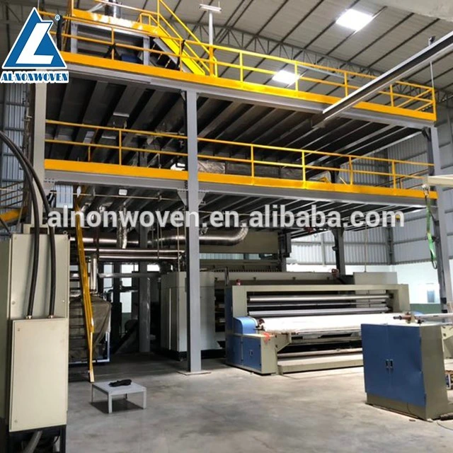 Single S Bag Fabric Nonwoven Machine Agriculture Mask Shess Packing Fabric Making Nonwoven Machine