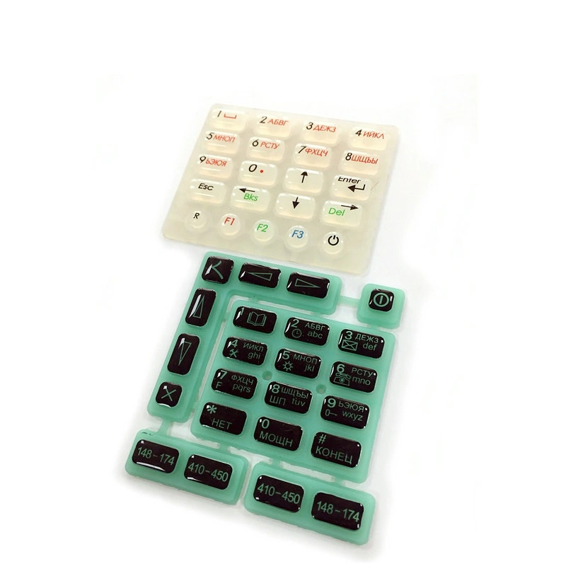 Venta de Hot Recomendados resistente teclado de silicona suave, botones de goma