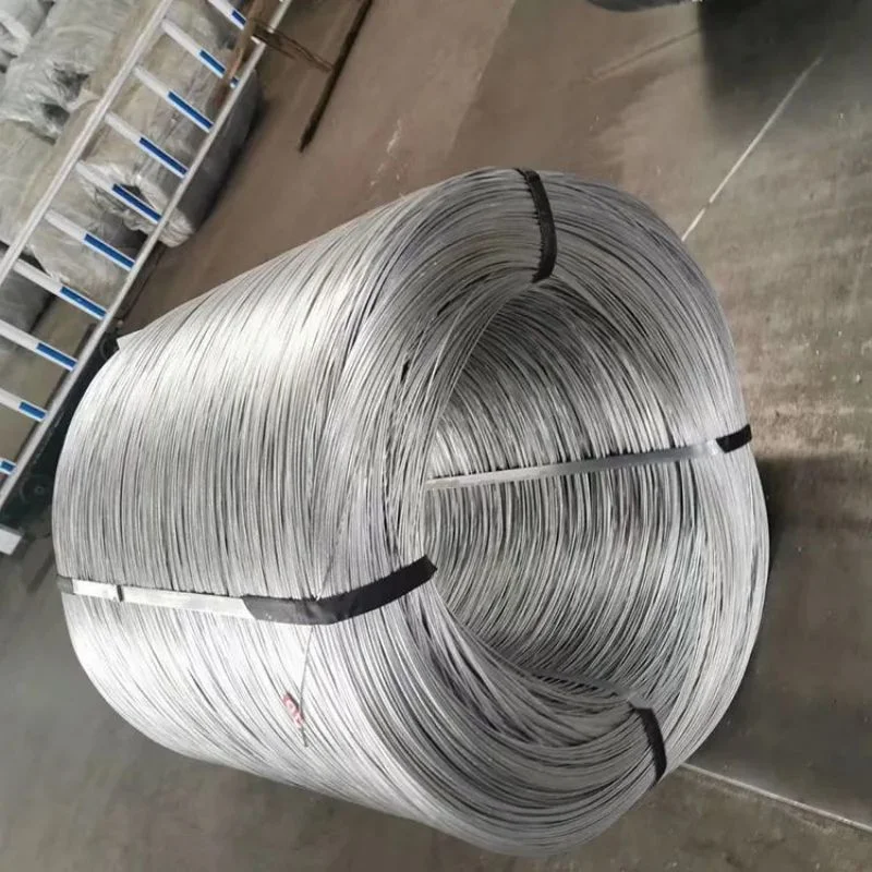 China Factory Direct Sale 0.8-4.5mm Gi Iron Wire 22 Gauge Metal Binding Wires Rod Shinning Steel Galvanized Wire for Hanger