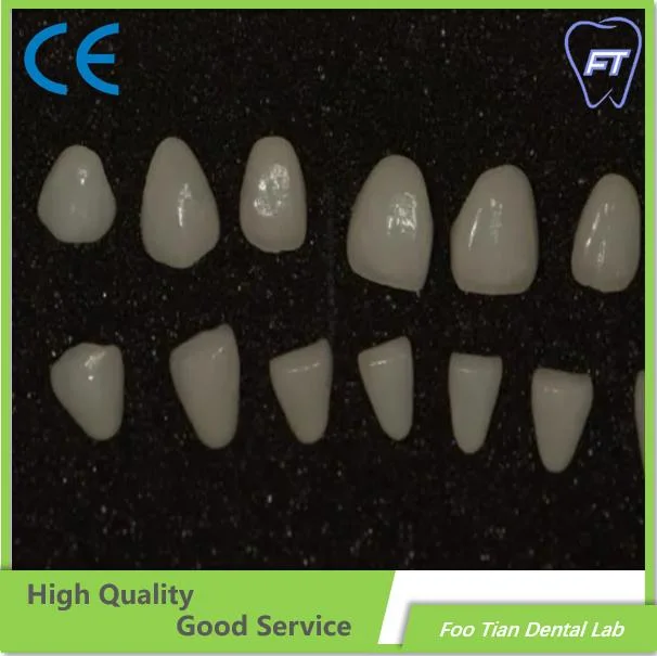 Dental Material Lab Implant Dental Lab Supplies Full Contour Zirconia Bridge with Natural Shade and Shape