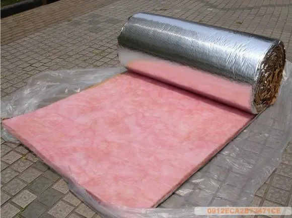 Manufacturer Heat Insulation Pink Glass Wool Insulation Building Materials Roof