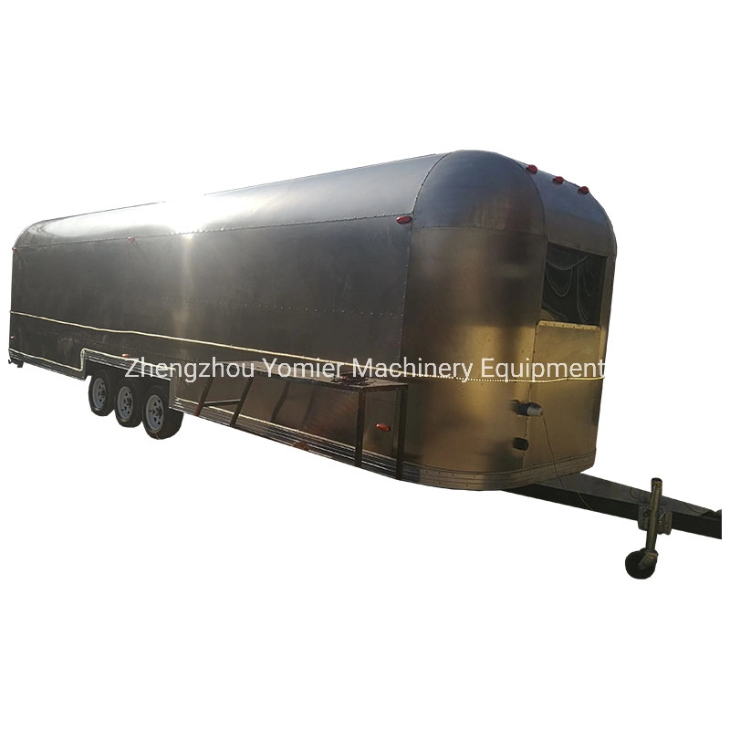 Stainless Steel Crepe Food Catering Trailer