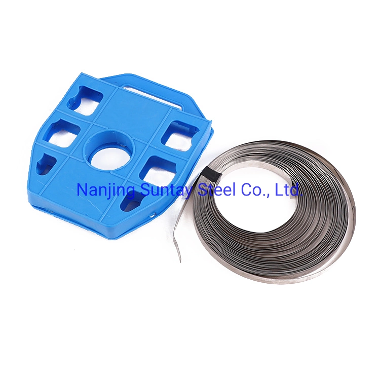 304/316/201 Material Stainless Steel Banding Strap/Belt for Pole Clamp Fixing