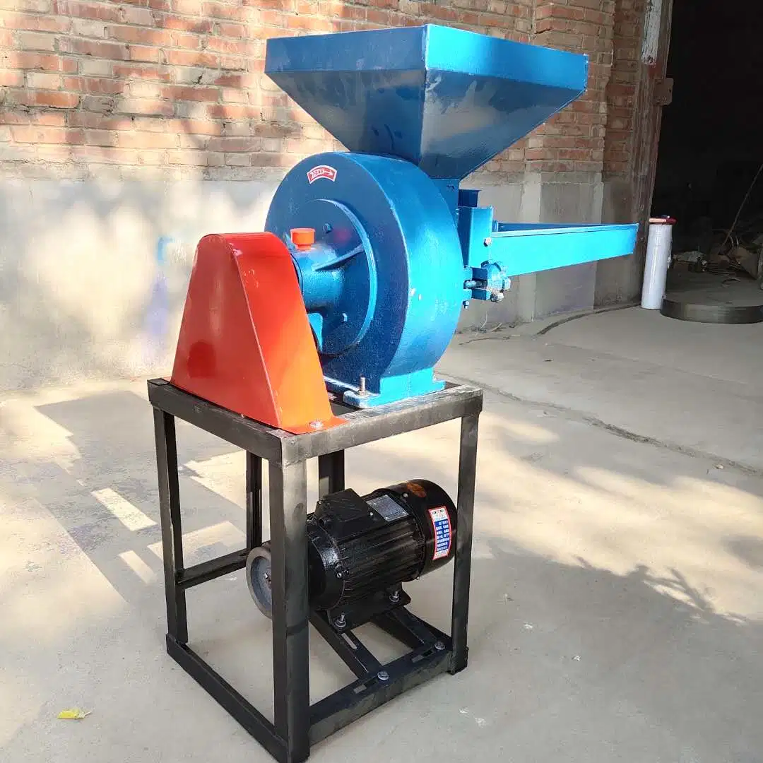 Industrial Grain Rice Spice Wheat Beans Crushing Grinder Machine