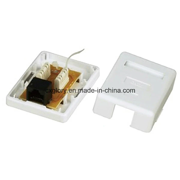 Cat. 6 RJ45 UTP Surface Box