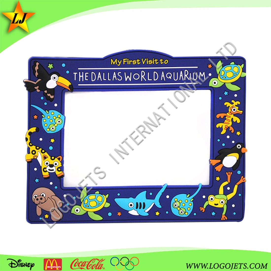 Wholesale/Supplier Custom Christmas Promotion Gifts Soft PVC Photo Frame