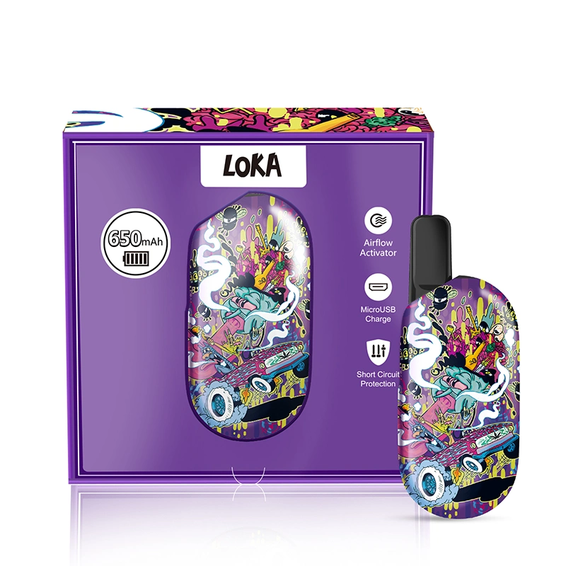 Grossista OEM Loka original Factory Vape descartável Pod Vaper Custom Logótipo