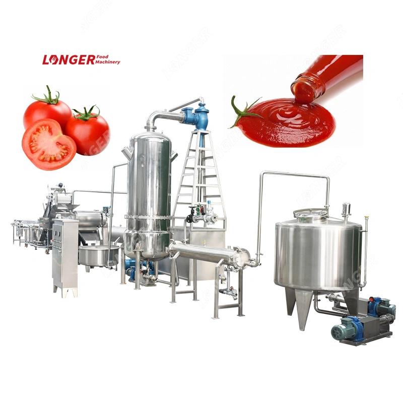 Gelgoog Machine Industrielle Automatique de Fabrication de Sauce Tomate Ketchup Broyage Ligne de Production de Pâte de Tomate