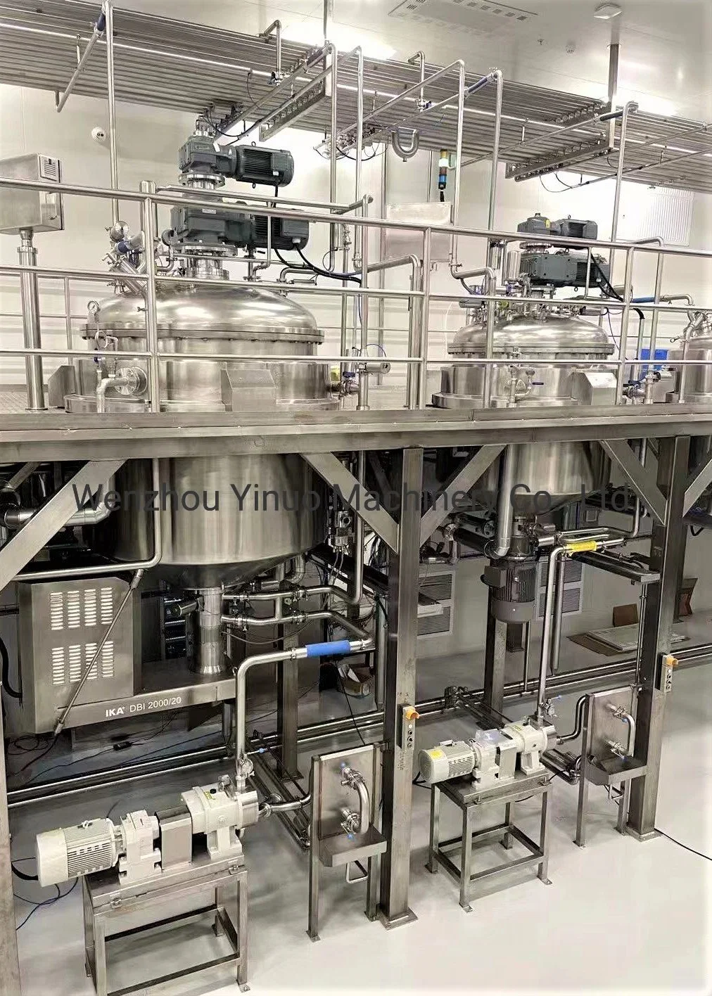 Soft (Hard) Capsule Pharmaceutical Industry Stainless Steel Dissolve Processing Equipment with Agitator Mixer