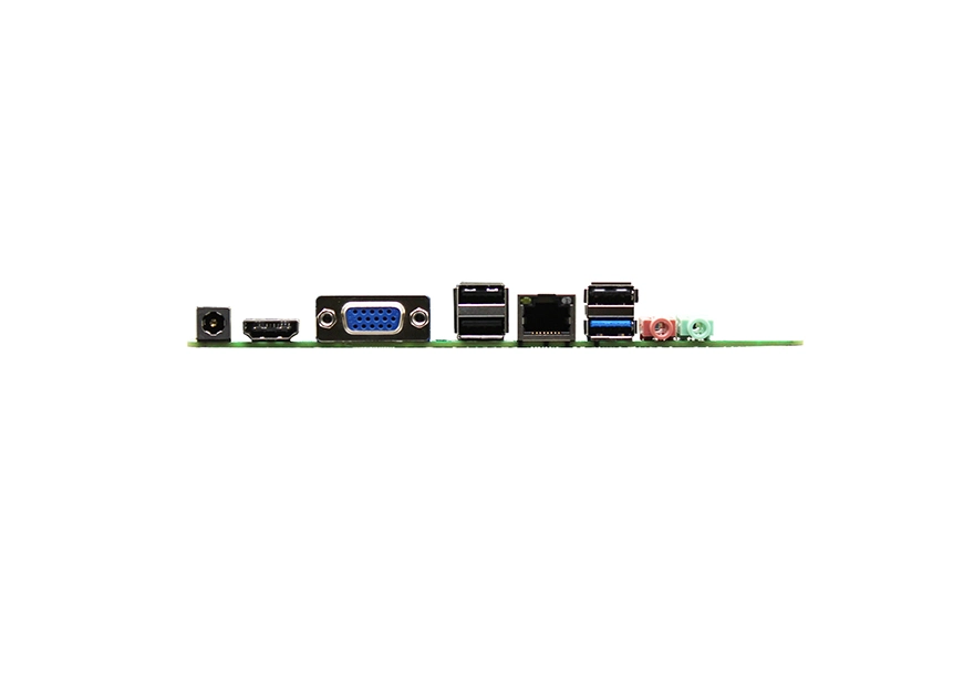 Stock J1900 Quad Core Thin Client Board with 6 COM Baytrail Motherboard for Vehicle PC