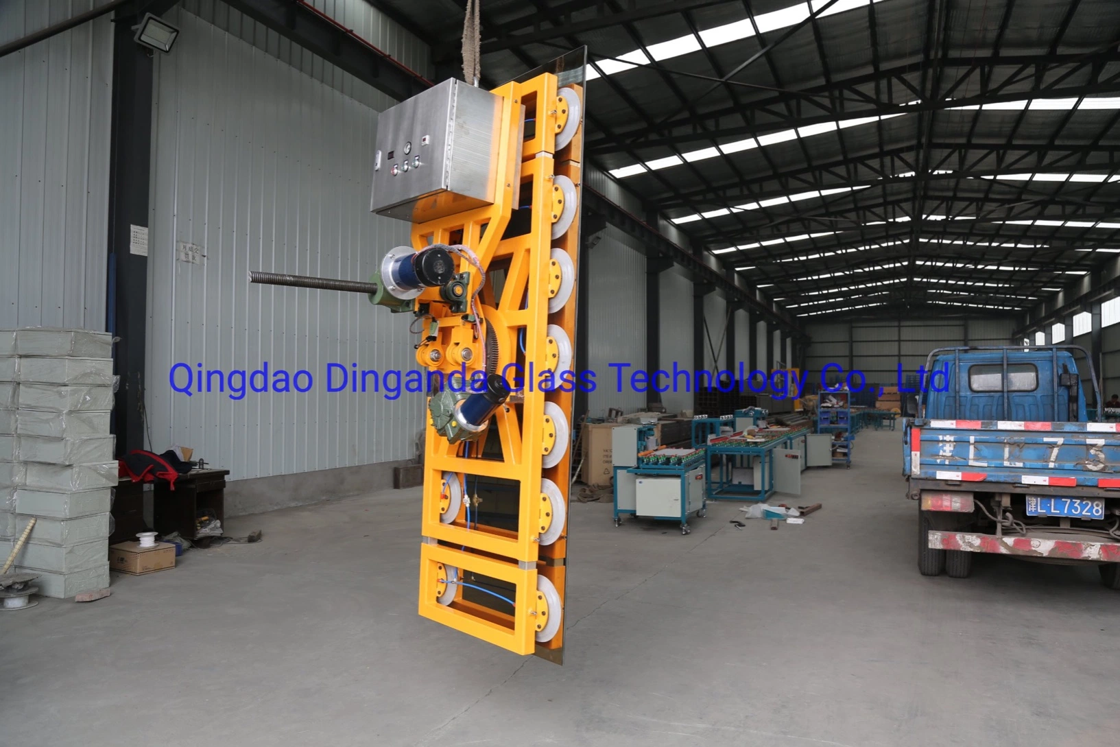 Dinganda Glass Lifting Machine Glass Lifter Vacuum Sucker Equipment for Jumble Glass Install and Glass Moving Customized 1000kg Tilt and Rotate Function