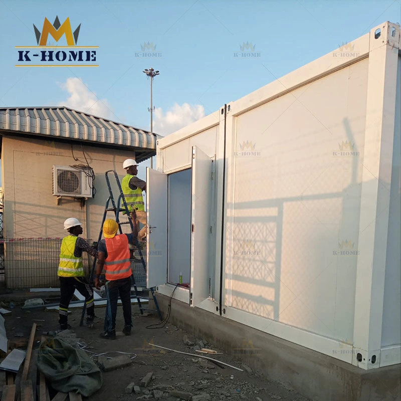 Low Cost Prefabricated Portable Mobile Office Container Building