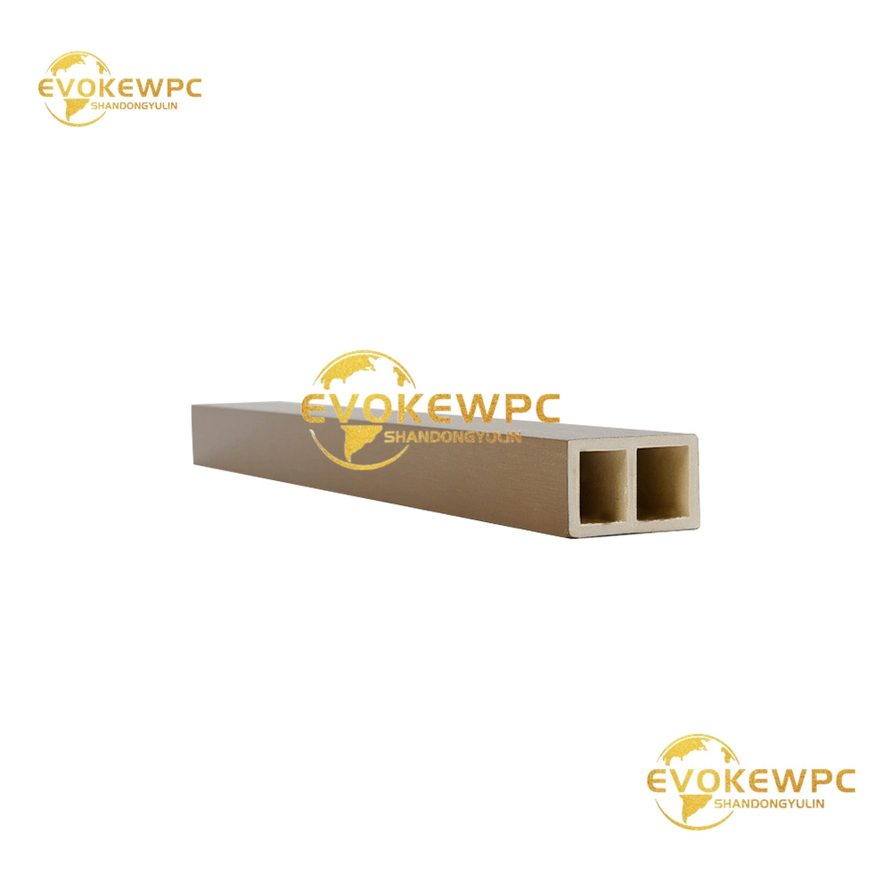 Evokewpc revêtement mural en bois composite bois-plastique Tube