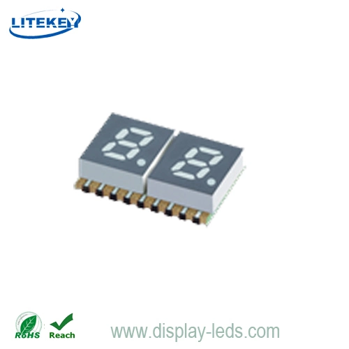 High Quality 0.2 Inch Dual Digit 7 Segment SMD LED Display China Manufacturer