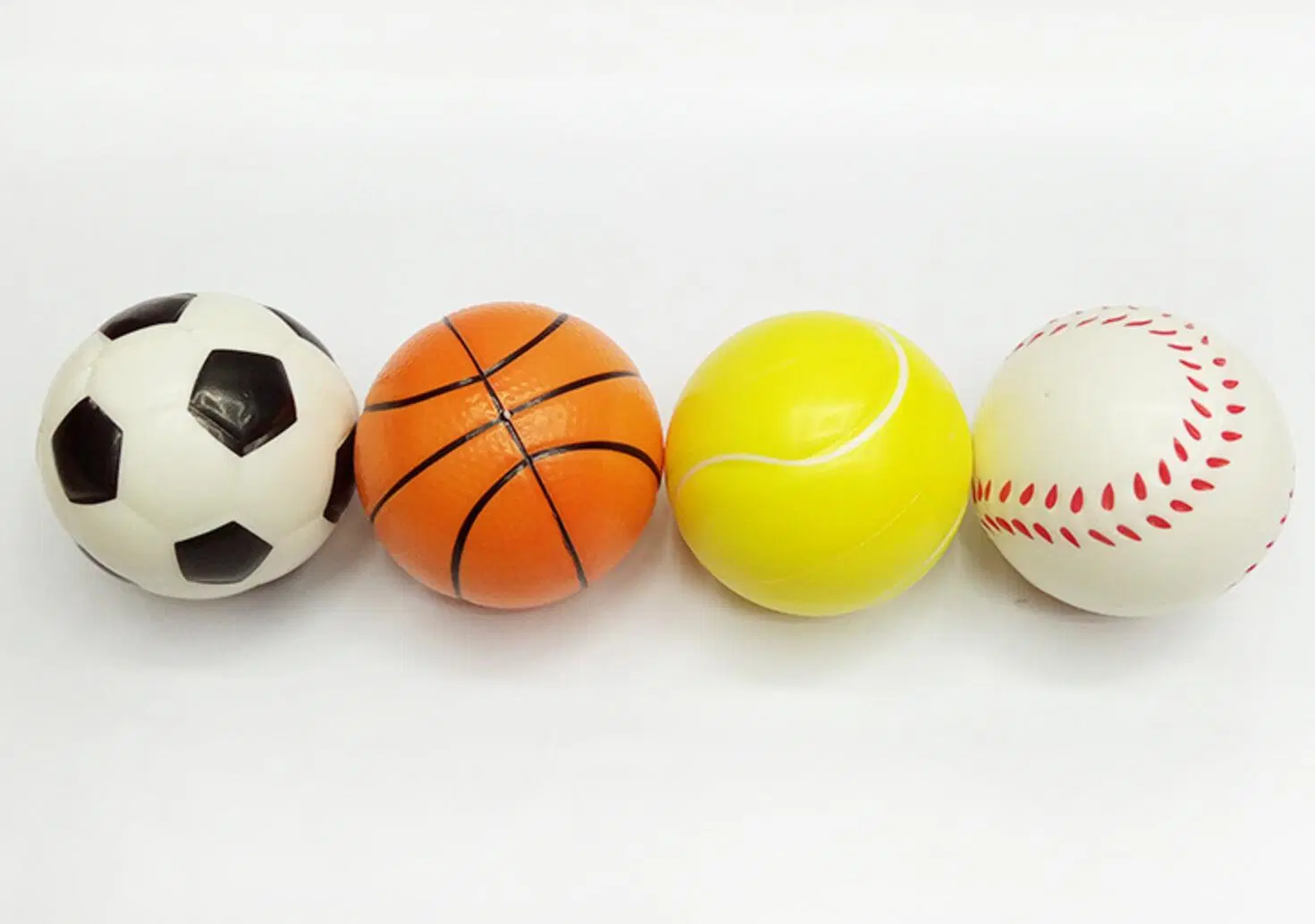 Estilo de basquete 6,3 cm Anti Stress PU Ball