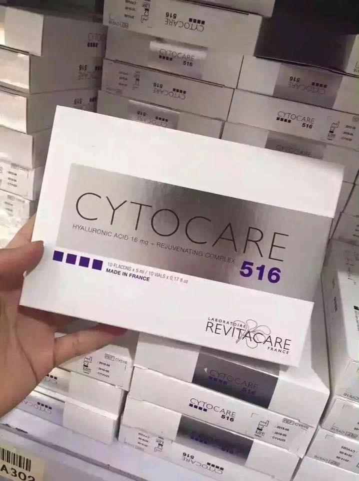 يمكن أن يقلل حمض الهيالورونيك Cytocare 516 (5 مل) من التجاعيد والخطوط الرفيعة، ويمكن لفتحة الحشو الجلدية مقاومة الشيخوخة، ورفع البشرة البيضاء