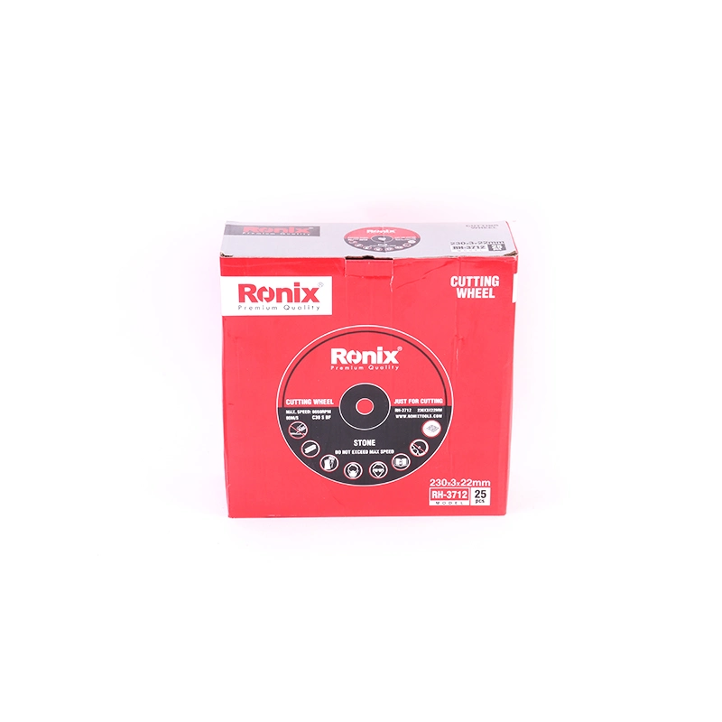 Disco de rede de fibra de vidro Ronix 230*22,2*3~6mm para rodas de corte e Rebolo
