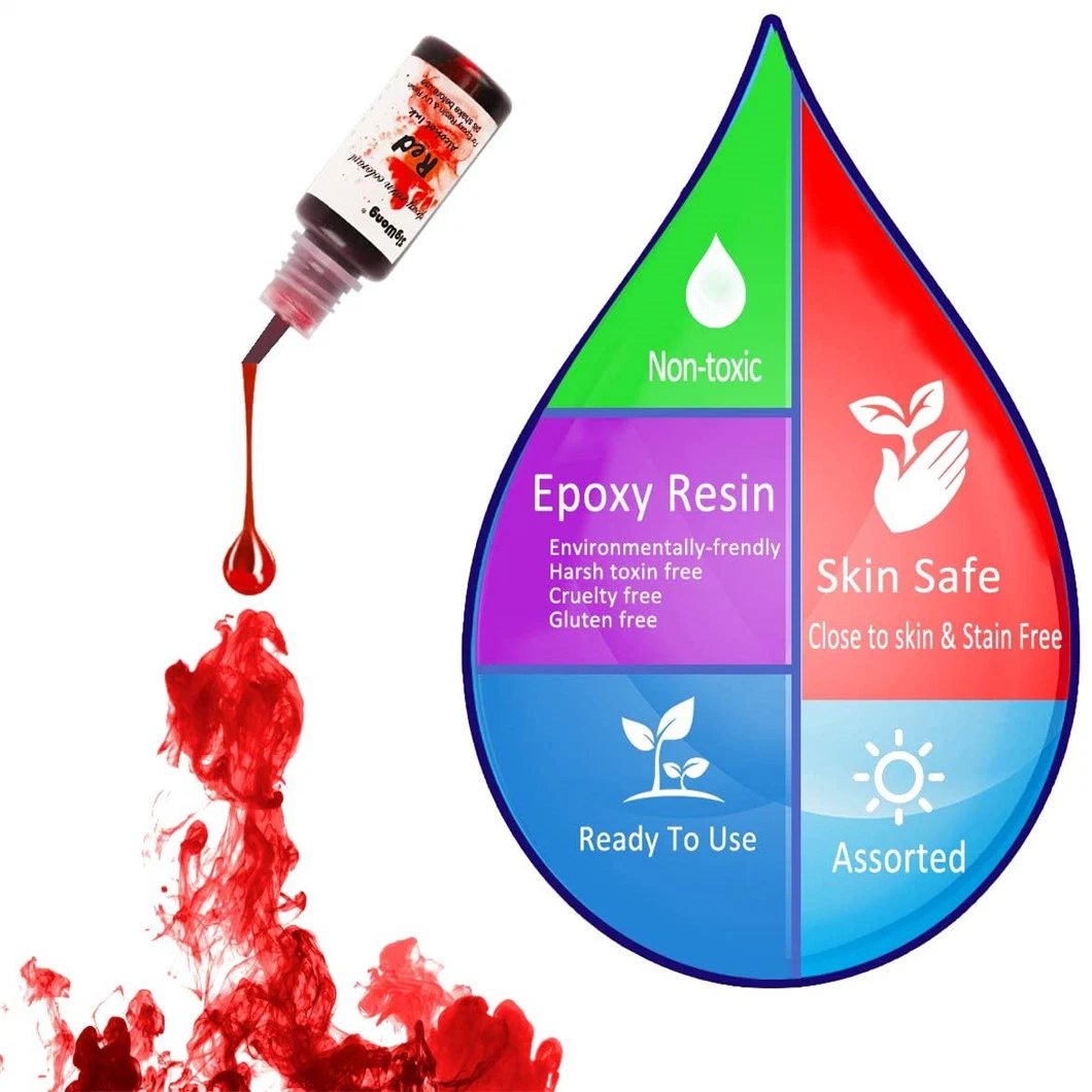 25 Colors Highly Saturated Acid-Free, Fast-Drying and Permanent Alcohol Inks